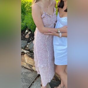 ILLA ILLA Mauve Floral Strappy Dress